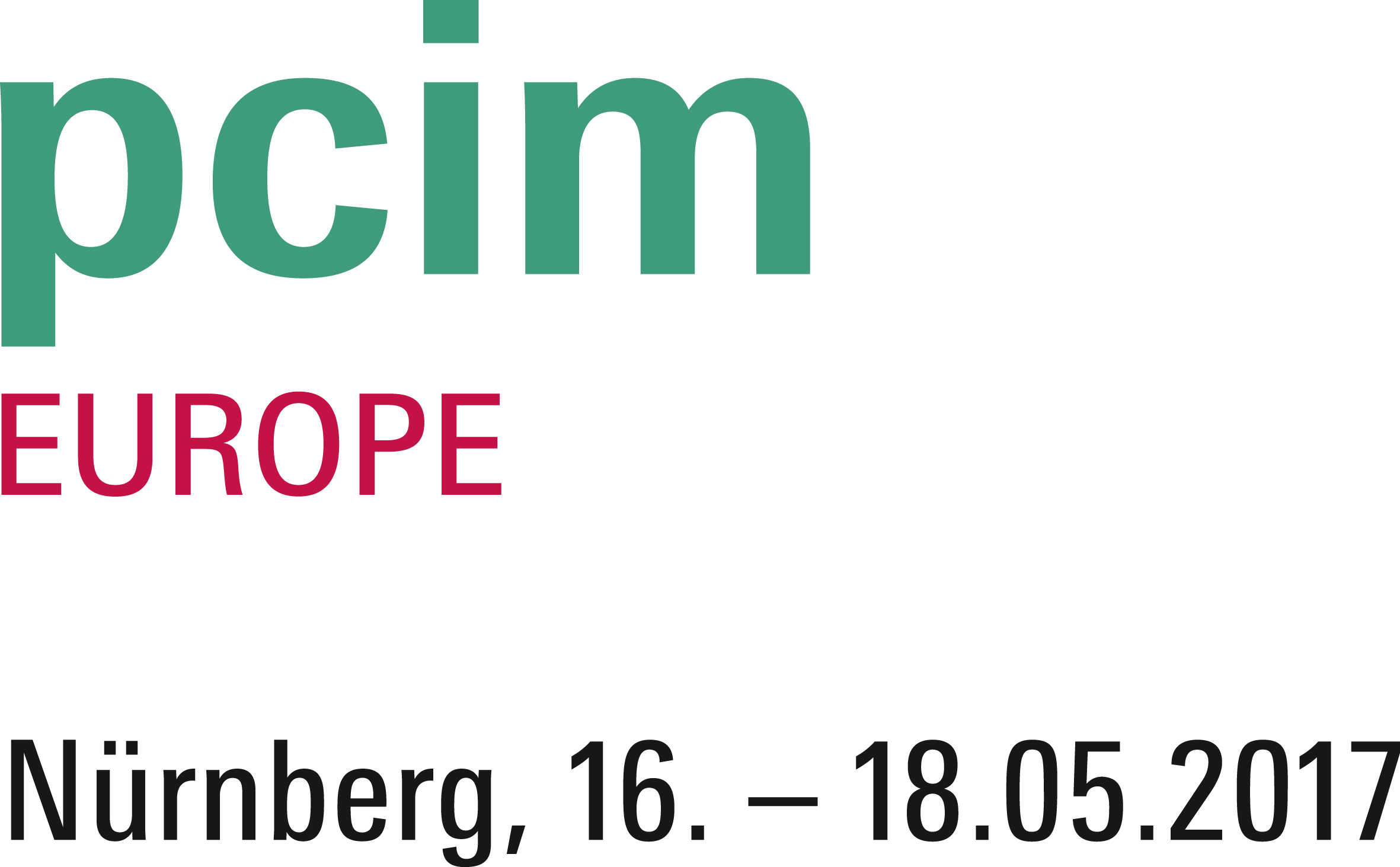 PCIM official event logo