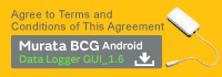 Agree to Terms and Conditions of This Agreement  SCA11H Android Data Logger GUI_1.6