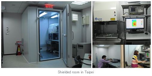 Shielded room in Taipei