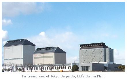 Panoramic view of Tokyo Denpa Co., Ltd.'s Gunma Plant