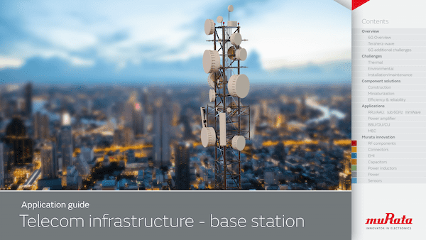 Sample image 1 of Application guide: Telecom infrastructure - base station