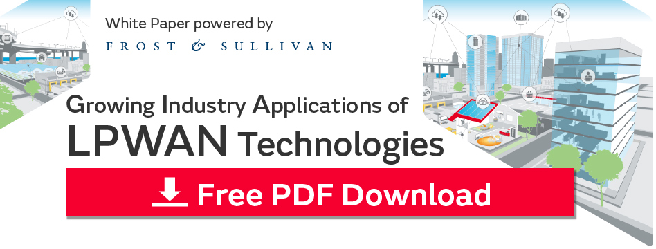 Marketing Report of "Growing Industry Applications of LPWAN Technologies&rdquo;