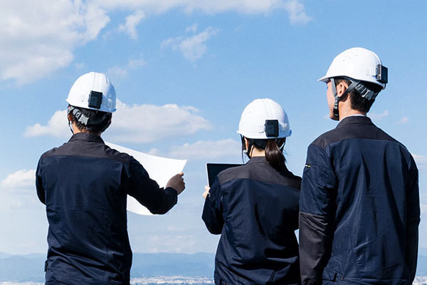 作業者安全モニタリングシステムの画像