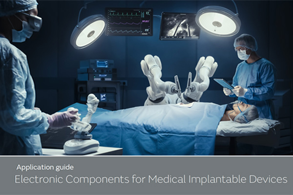 Electronic components for implantable medical devices by Murata