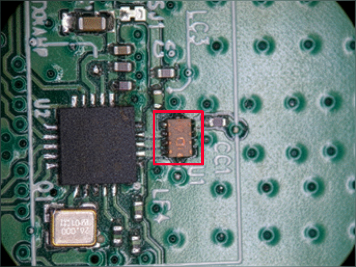 RF board with LTCC filter