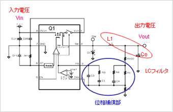 Circuit Diagram of Voltage Step Down DC-DC Converter