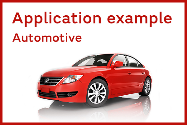 Application example (Block diagram) For automotive
