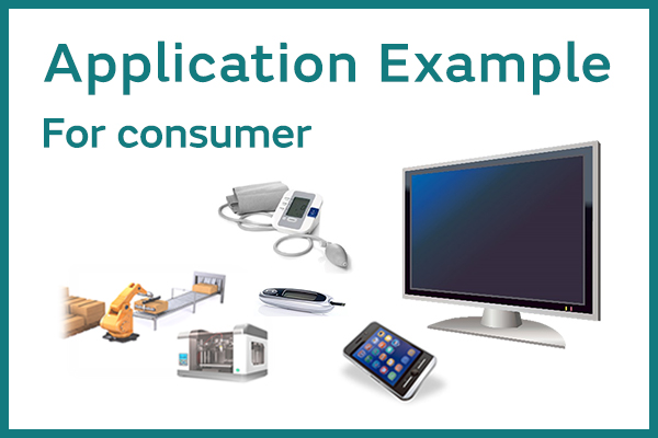 Application example (Block diagram) For consumer
