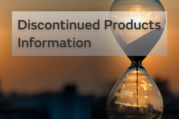 Discontinued Products Information