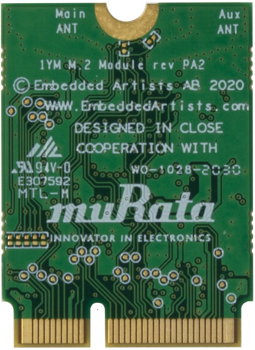 Back View of 1YM M.2 Module