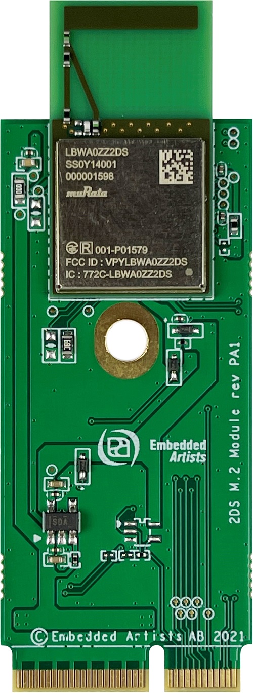 Front View of 2DS M.2 Module