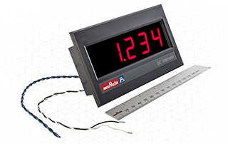 Digital panel meters for industrial applications deliver high accuracy and increased design flexibility