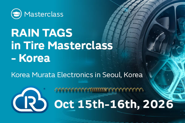 RAIN TAGs in Tyres Masterclass - Korea