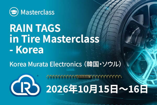 RAIN TAGs in Tyres Masterclass - Korea