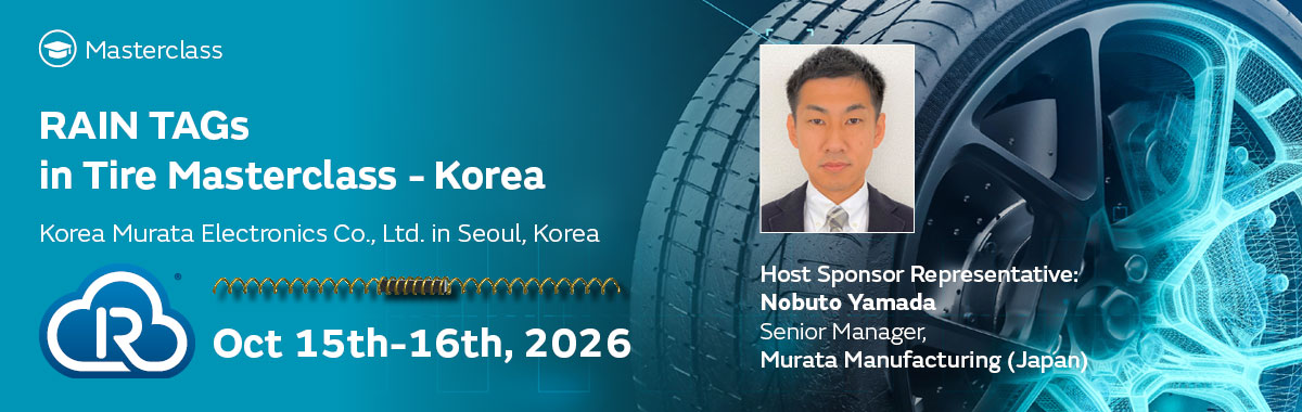 Banner of RAIN TAGs in Tyres Masterclass - Korea