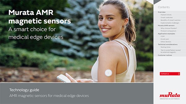 Sample image 1 of Technology guide: AMR magnetic sensors for medical edge devices