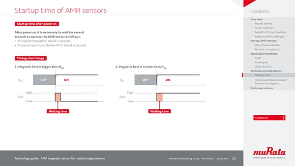 Sample image 5 of Technology guide: AMR magnetic sensors for medical edge devices