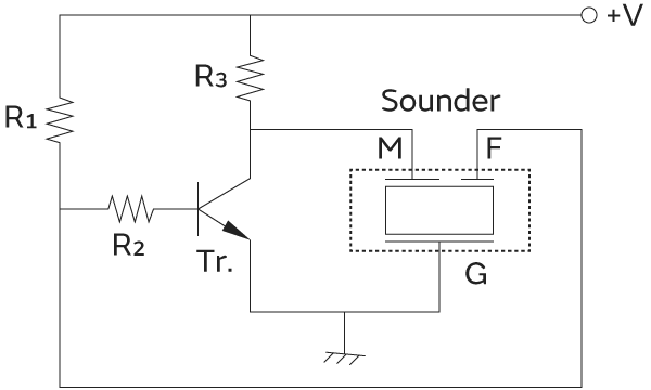 Figure of Self drive circuit