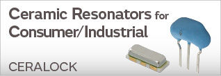 Ceramic Resonators for Consumer / Industrial (CERALOCK®)