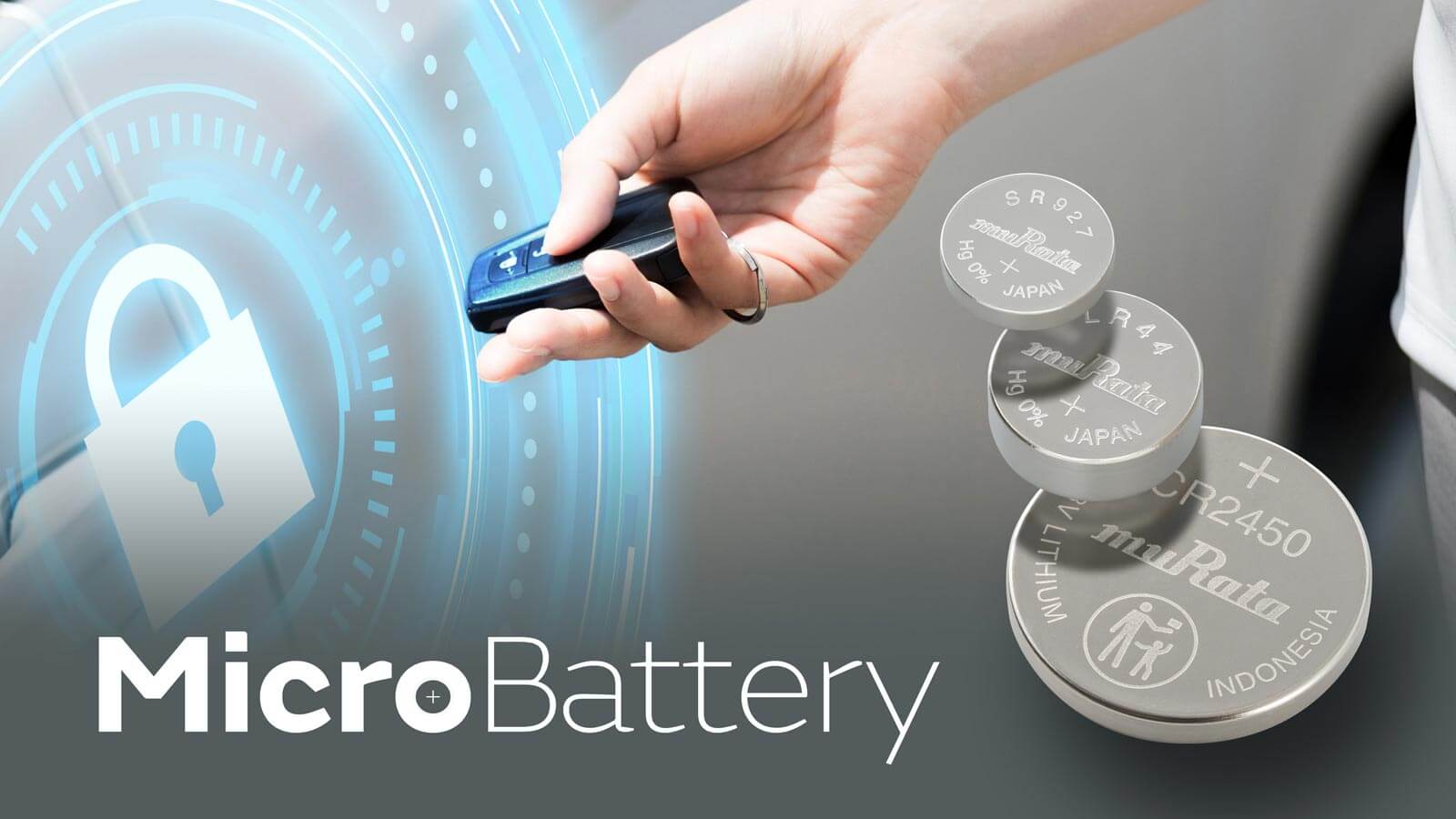 Mercury free battery