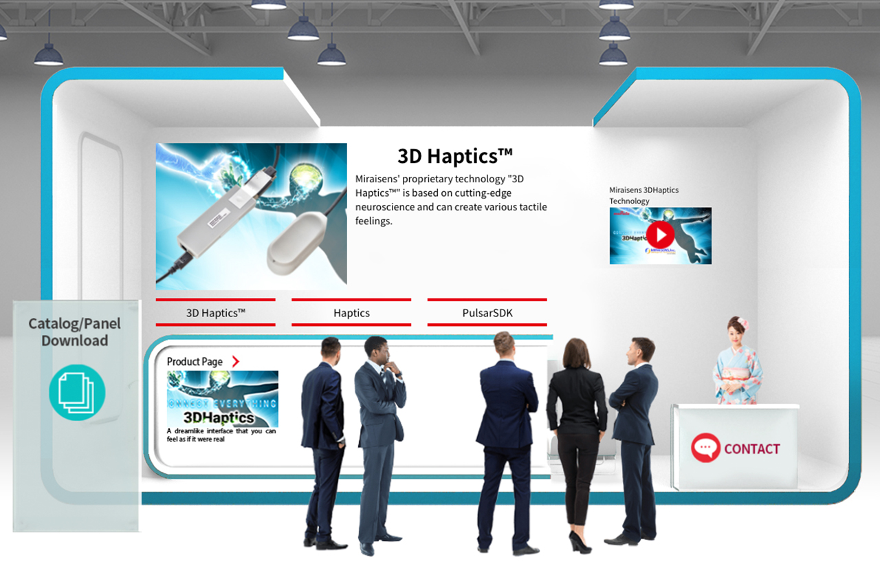 3D Haptics tactile feedback | Electronica | Murata