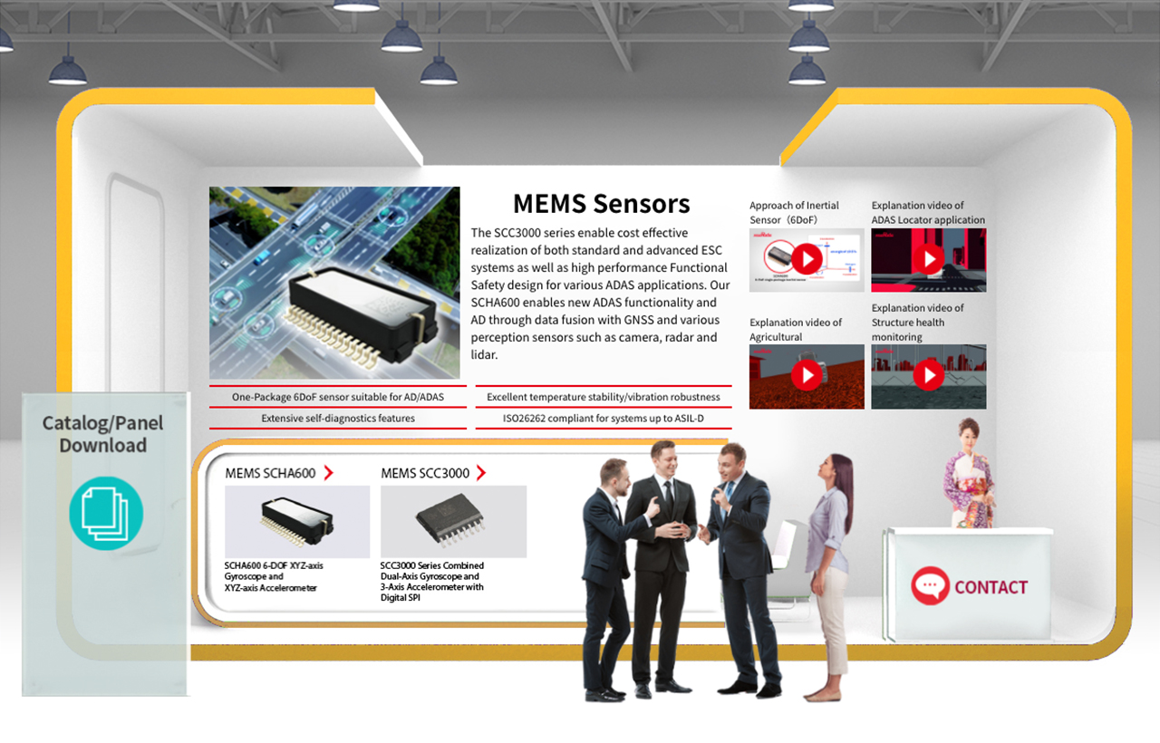 MEMS sensors technology | Electronica | Murata