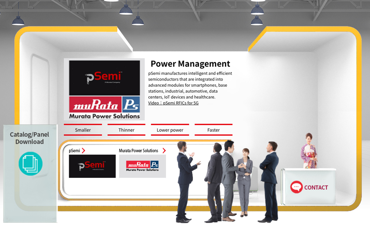 Power Management solutions | Electronica | Murata