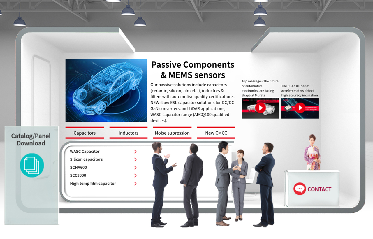 Passives and MEMS sensors mobility | Electronica | Murata