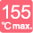 155℃max