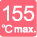 155℃max.
